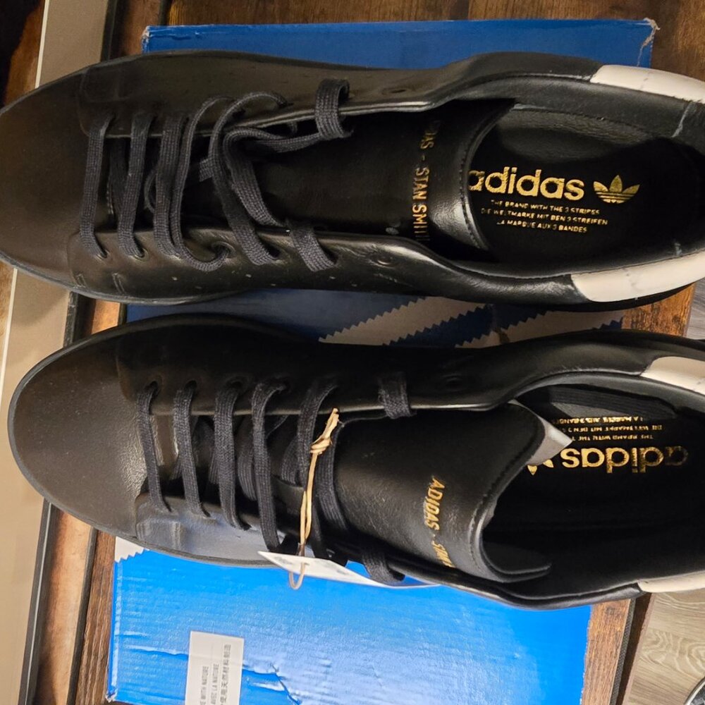 Adidas Originals Stan Smith Recon 'Black Crystal White' Men H06184 US Size 12 - Picture 9 of 16